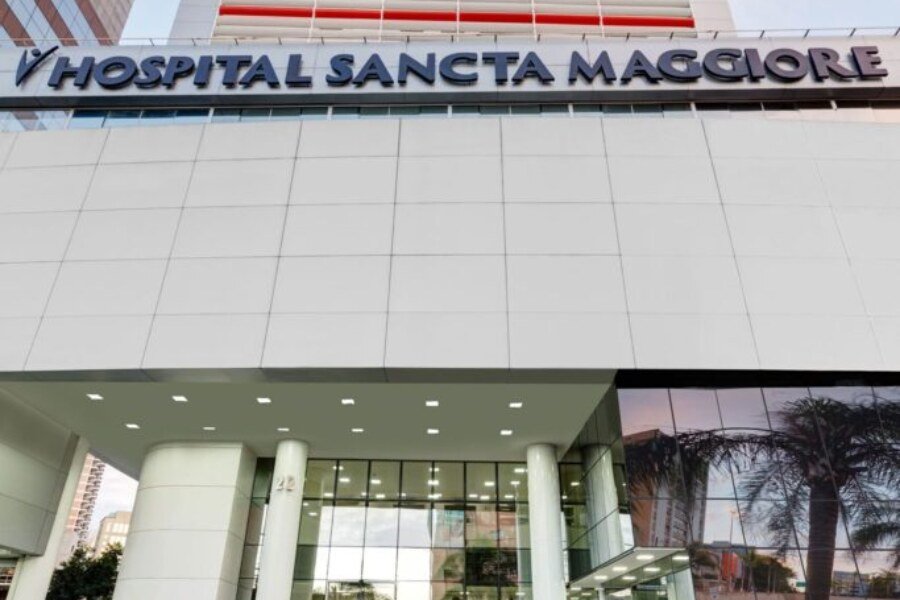 Fachada do Hospital Sancta Maggiore Itaim
